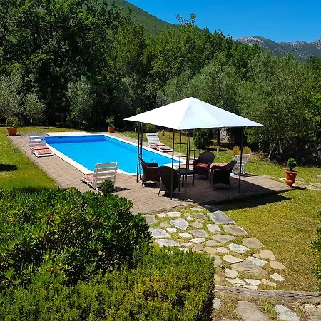 Isolated Terna -big Garden-pool-dalmatia Slime